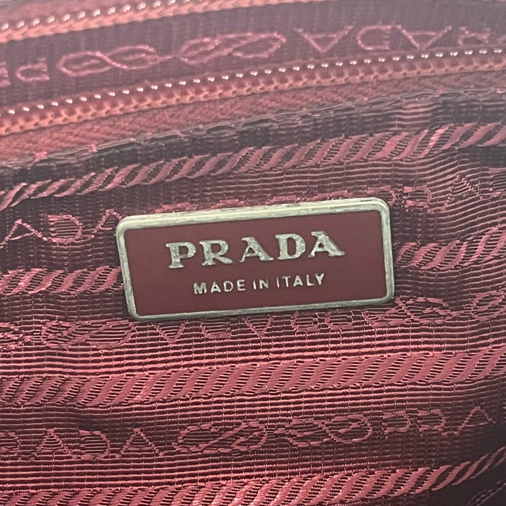 [PRE LOVED] Prada Nylon Crossbody Bag in Red SHW