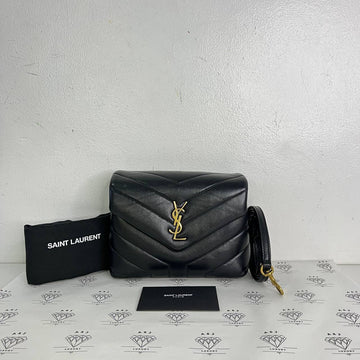 [PRE LOVED] YSL Toy Loulou in Black GHW