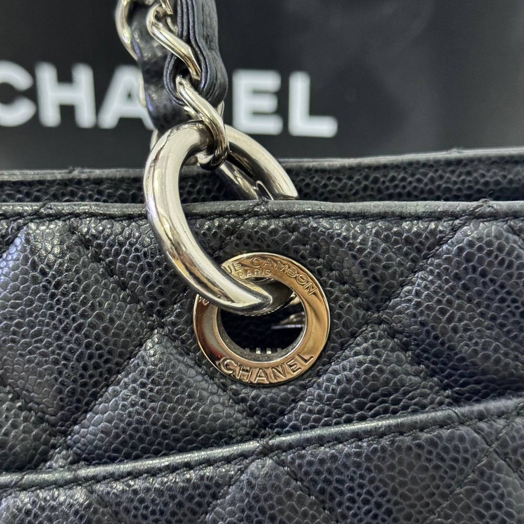 [PRE LOVED] Chanel GST in Black Caviar SHW (Series 13)