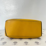 [PRE LOVED] Loewe Small Puzzle in Yellow Grained Calfskin Leather SHW