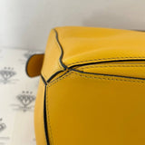 [PRE LOVED] Loewe Small Puzzle in Yellow Grained Calfskin Leather SHW