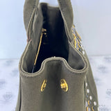 [PRE LOVED] Prada B2439O Canapa in Militare Color with Studs GHW