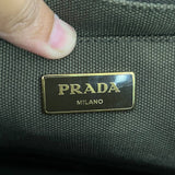 [PRE LOVED] Prada B2439O Canapa in Militare Color with Studs GHW