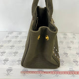 [PRE LOVED] Prada B2439O Canapa in Militare Color with Studs GHW