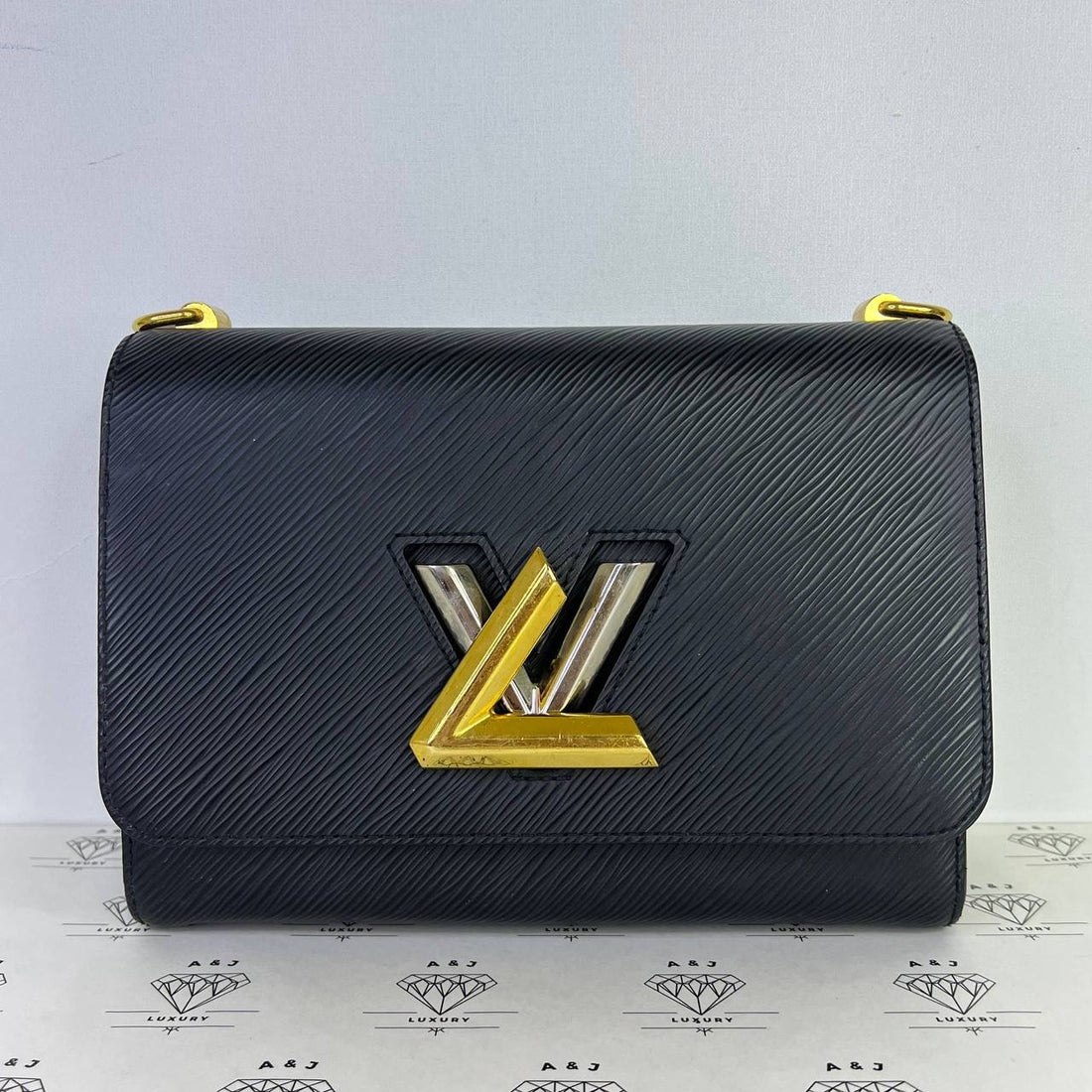 [PRE LOVED] Louis Vuitton Twist MM in Black Epi Leather Gold/Silver HW (microchipped)