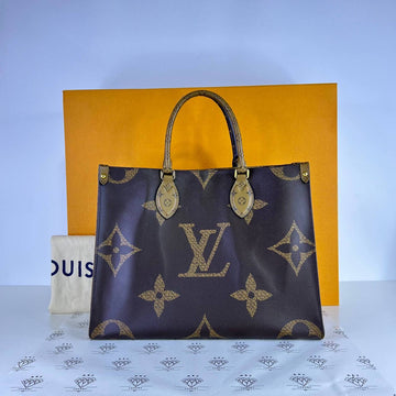 [PRE LOVED] Louis Vuitton OnTheGo MM in Reverse Monogram Canvass (microchipped)