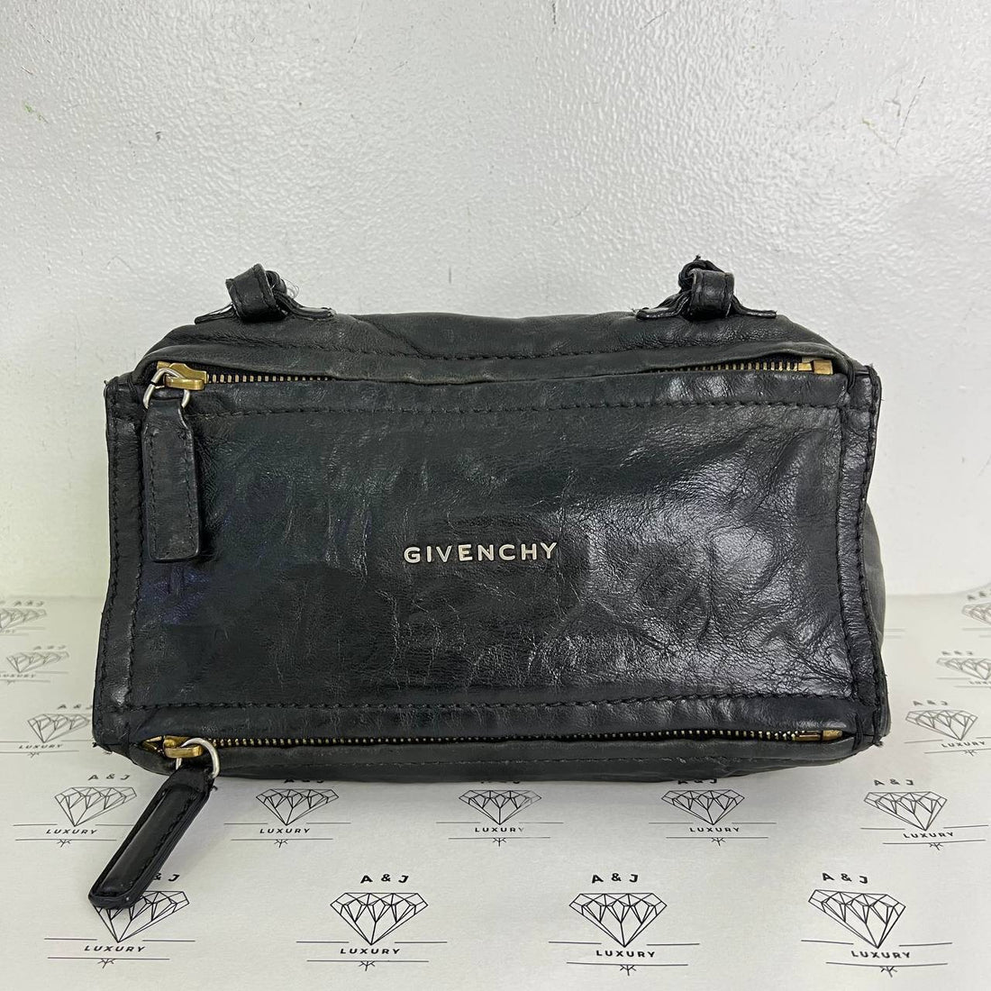 [PRE LOVED] Givenchy Mini Pandora in Black Sheepskin Leather GHW