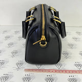 [PRE LOVED] Celine Small Boston Bag in Black Smooth Calfskin GHW