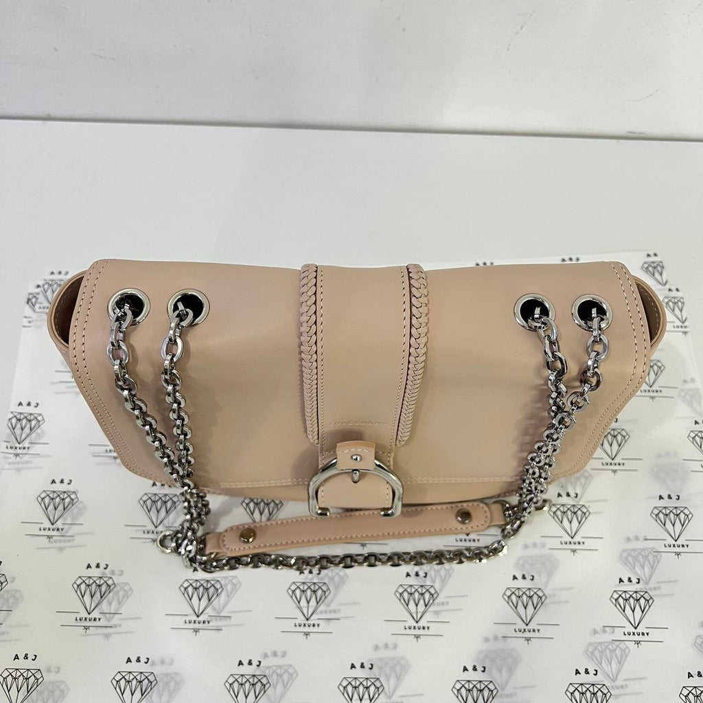 [PRE LOVED] Longchamp Amazone Shoulder Bag in Beige SHW