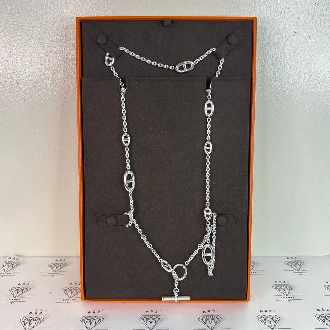 [BRAND NEW] Hermes Farandole Long Necklace 120