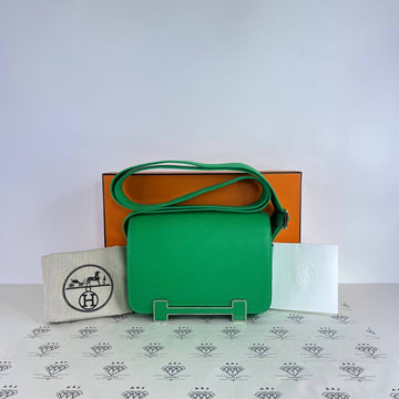 [PRE LOVED] Hermes Geta in Vert Comics Chevre Mysore Leather PHW (Stamp B - 2023)