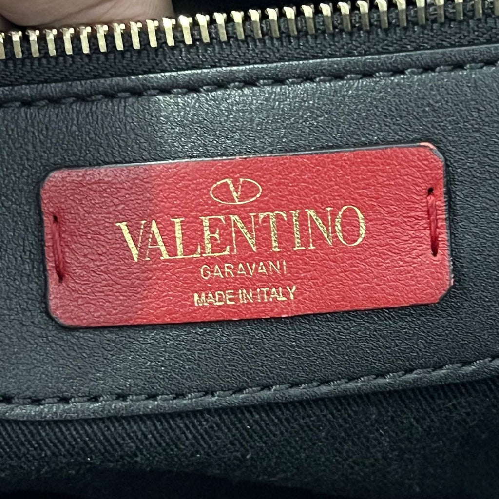 [PRE LOVED] Valentino Lovestud Tote in Black GHW