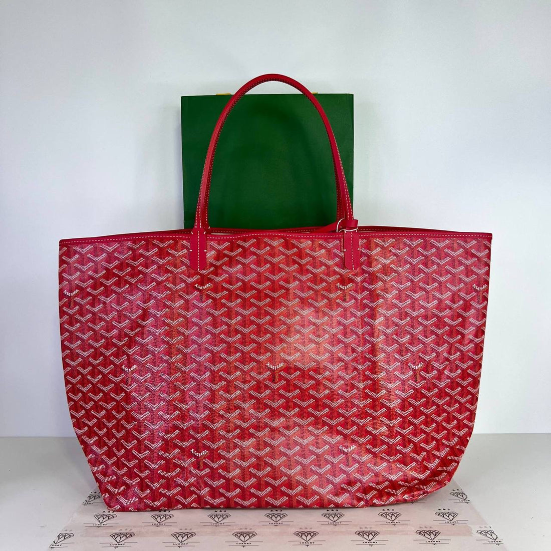 [PRE LOVED] Goyard St Louis GM Le Jardin in Fuchsia (2024)