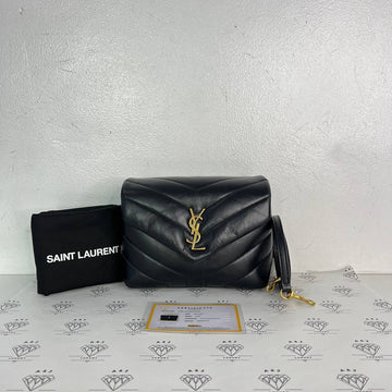 [PRE LOVED] YSL Toy Loulou in Black GHW