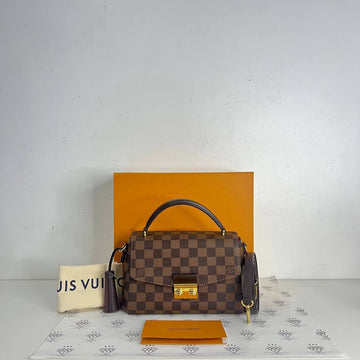 [PRE LOVED] Louis Vuitton Croisette in Damier Ebene Canvass (microchipped)