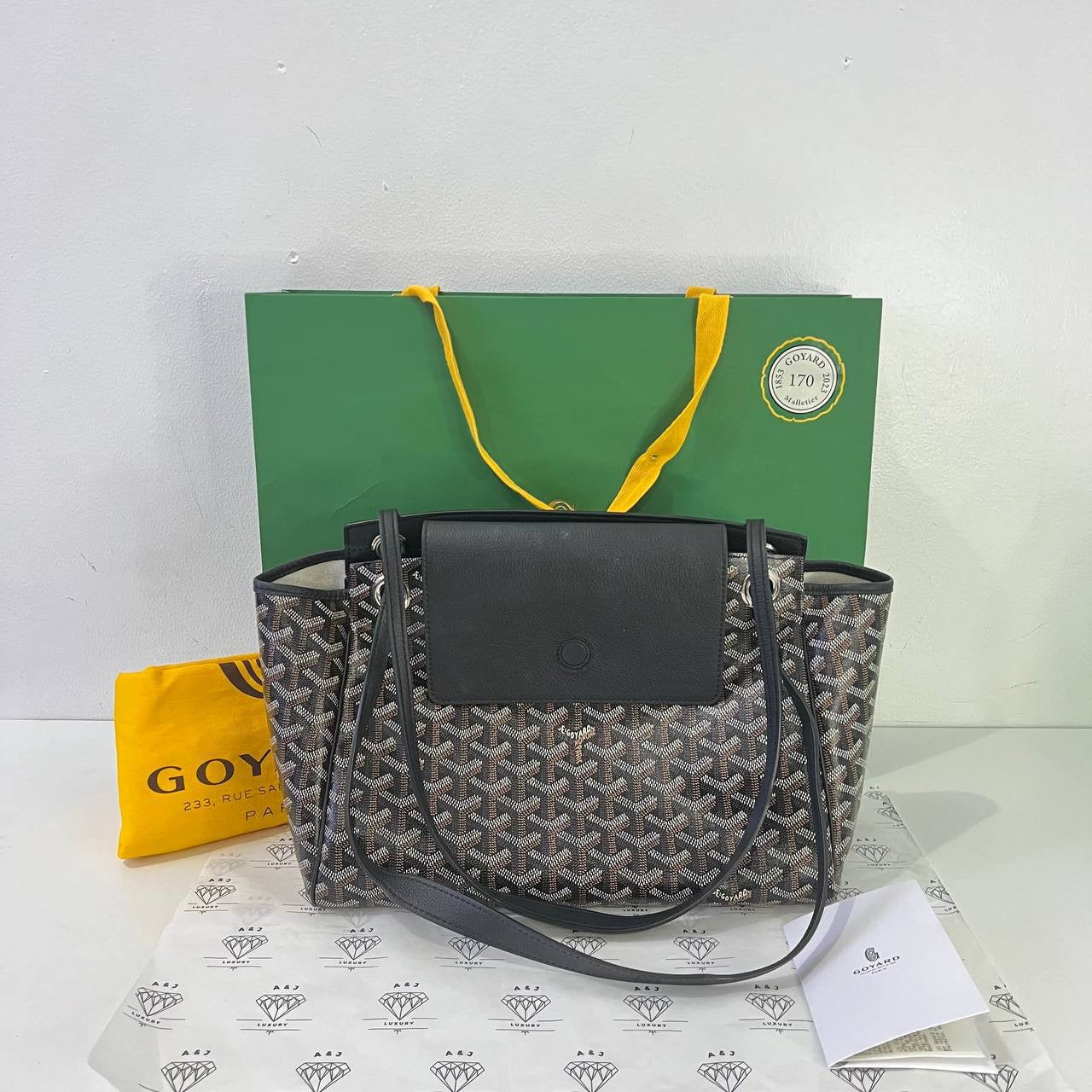 [PRE LOVED] Goyard Rouette in Black (2023)