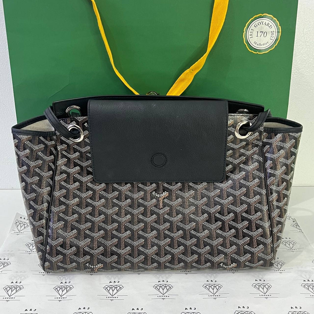 [PRE LOVED] Goyard Rouette in Black (2023)