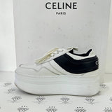 [PRE LOVED] Celine Block Sneakers with wedge in Black and White Size 35EU