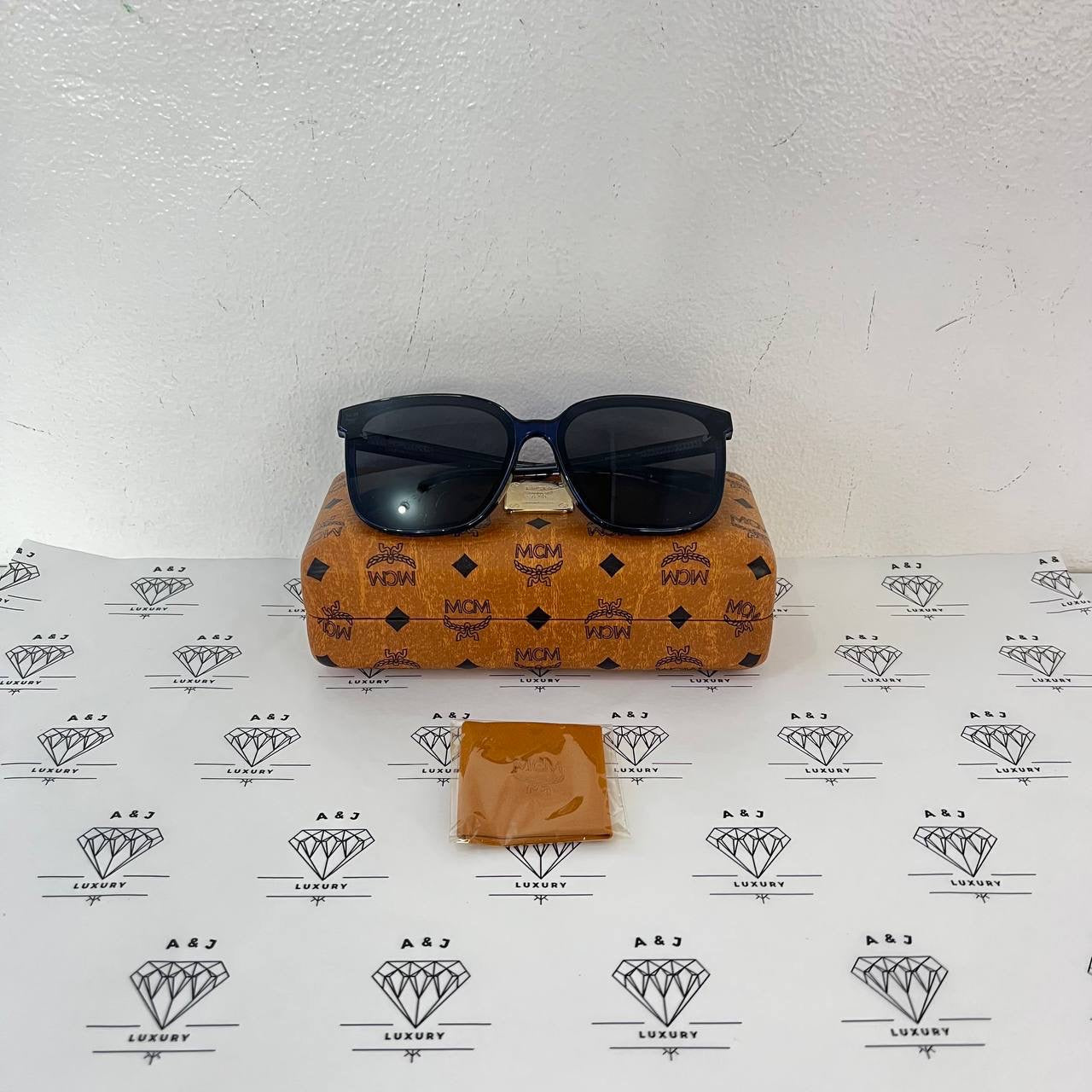 [PRE LOVED] MCM 718SLB Square Sunglasses in Blue