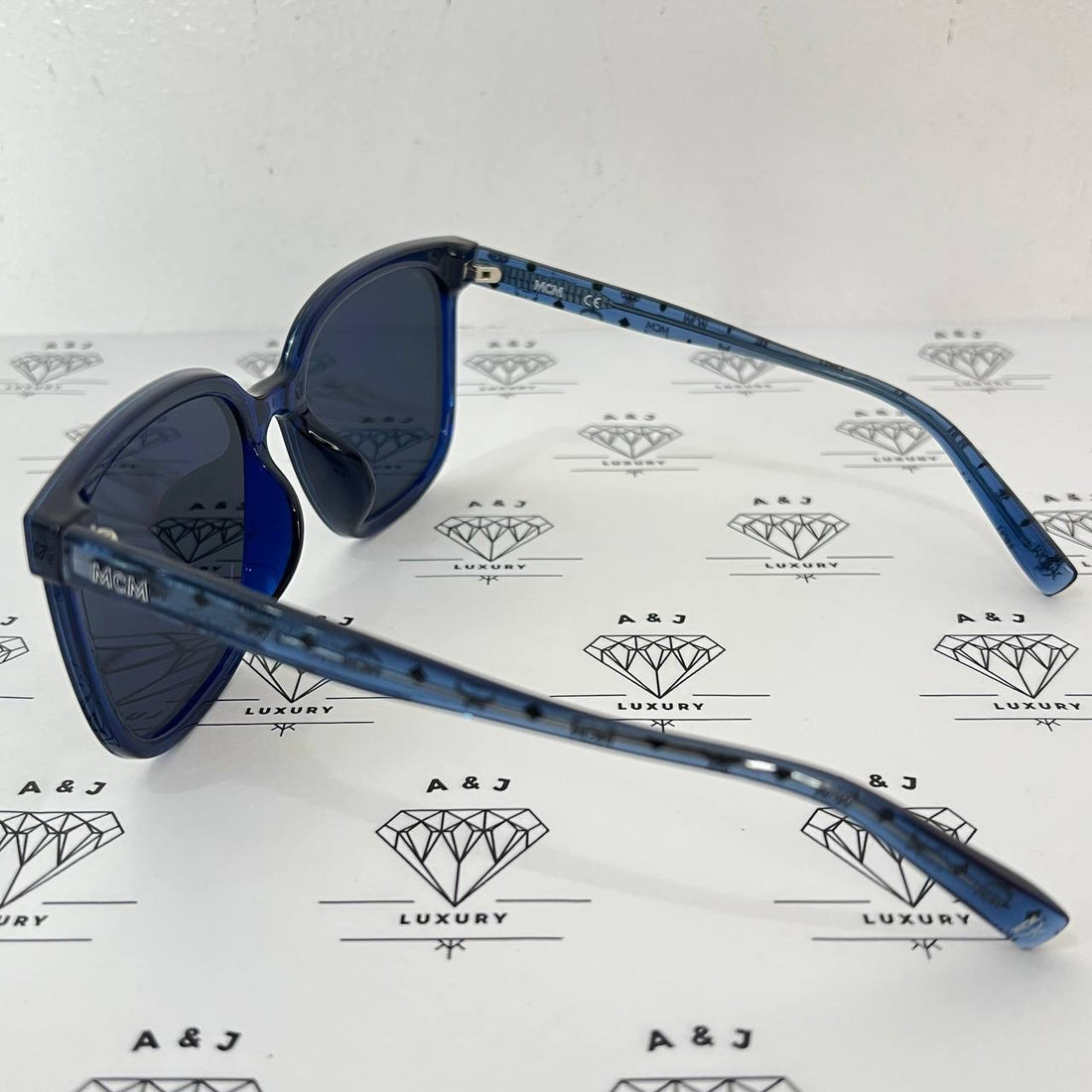 [PRE LOVED] MCM 718SLB Square Sunglasses in Blue