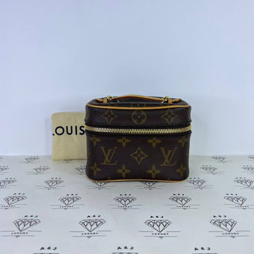 [PRE LOVED] Louis Vuitton Nice Nano Vanity in Monogram Canvass (microchipped)