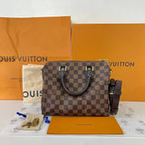 [PRE LOVED] Louis Vuitton Speedy Bandouliere 25 in Damier Ebene Canvass (CT3147)