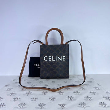 [PRE LOVED] Celine Mini Vertical Cabas in Tan