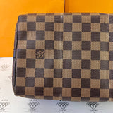 [PRE LOVED] Louis Vuitton Speedy Bandouliere 25 in Damier Ebene Canvass (CT3147)