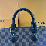 [PRE LOVED] Louis Vuitton Speedy Bandouliere 25 in Damier Ebene Canvass (CT3147)