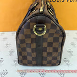 [PRE LOVED] Louis Vuitton Speedy Bandouliere 25 in Damier Ebene Canvass (CT3147)