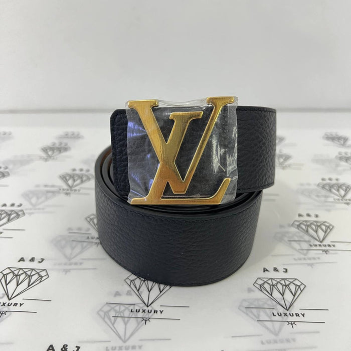 [PRE LOVED] Louis Vuitton Initiales 40MM Reversible Belt in Black/Brown Size 100