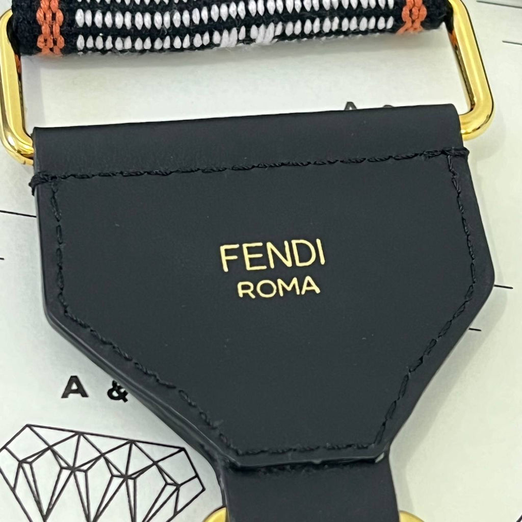 [PRE LOVED] Fendi Cannette Ribbon Adjustable Strap