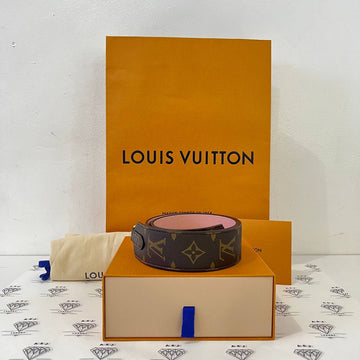 [BRAND NEW] Louis Vuitton Bandouliere Strap in Monogram Canvass Rose Ballerine (JJ0274)