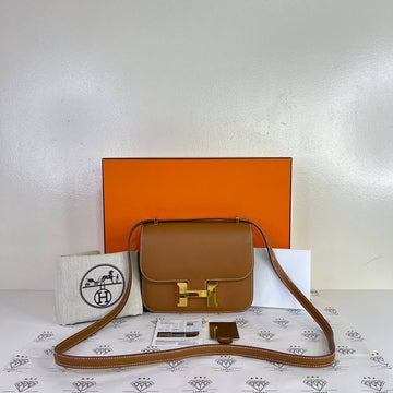 [PRE LOVED] Hermes Constance 18 in Gold Epsom Leather GHW (Stamp U - 2022)