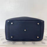 [PRE LOVED] Hermes Lindy 26 in Bleu Nuit Clemence Leather PHW (Stamp Square M - 2009)