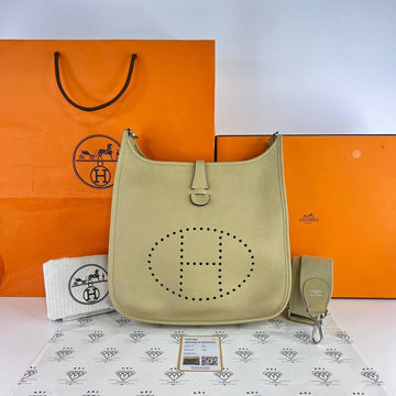 [PRE LOVED] Hermes Evelyne PM III 29 in Trench Clemence Leather PHW (Stamp U - 2022)