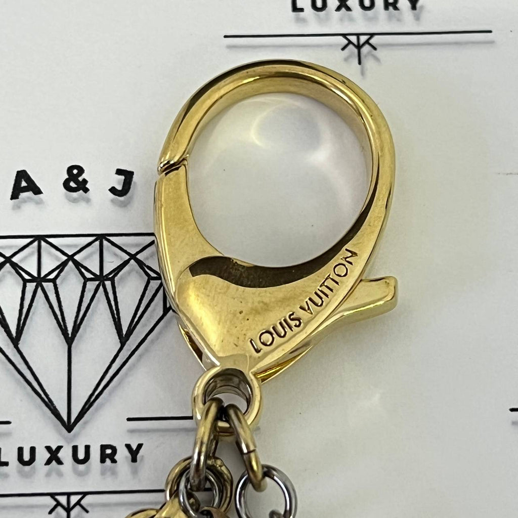 [PRE LOVED] Louis Vuitton Resin Naif Bag Charm in Pink GHW (DP0123)