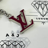 [PRE LOVED] Louis Vuitton Fleur D Epi Bag Charm in SHW (DP0146)