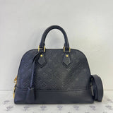 [PRE LOVED] Louis Vuitton Alma PM in Noir Empreinte Leather GHW (AR0260)