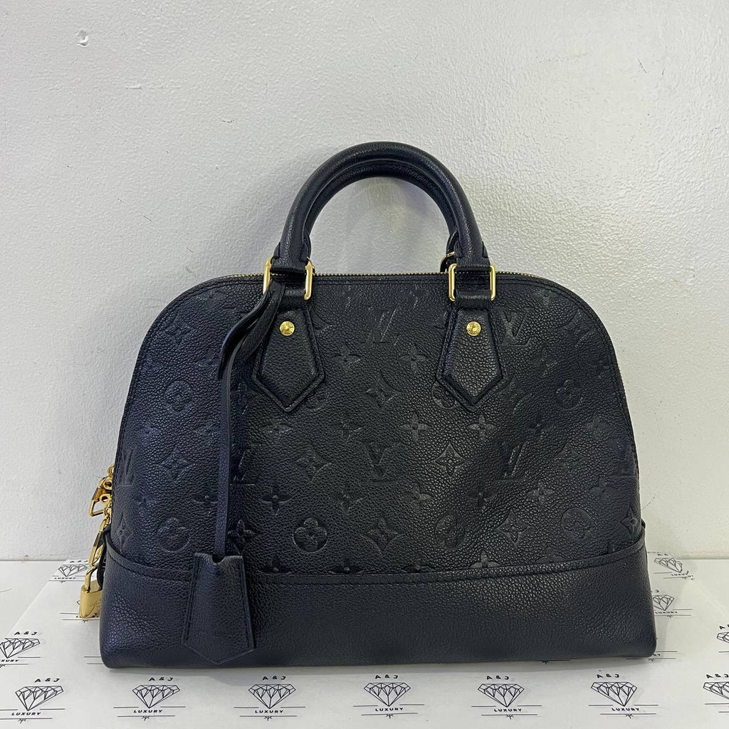 [PRE LOVED] Louis Vuitton Alma PM in Noir Empreinte Leather GHW (AR0260)