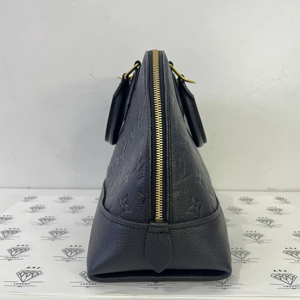 [PRE LOVED] Louis Vuitton Alma PM in Noir Empreinte Leather GHW (AR0260)