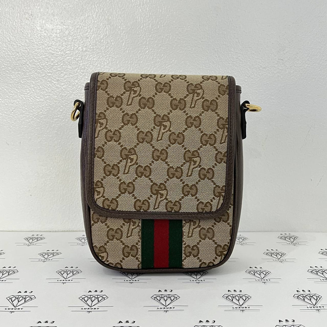 [PRE LOVED] Gucci x Palace Messenger Bag in Canvass