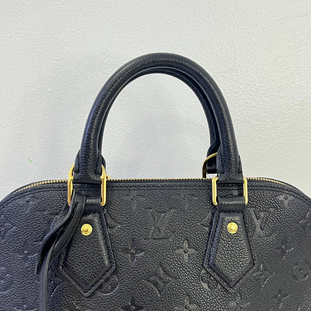 [PRE LOVED] Louis Vuitton Alma PM in Noir Empreinte Leather GHW (AR0260)