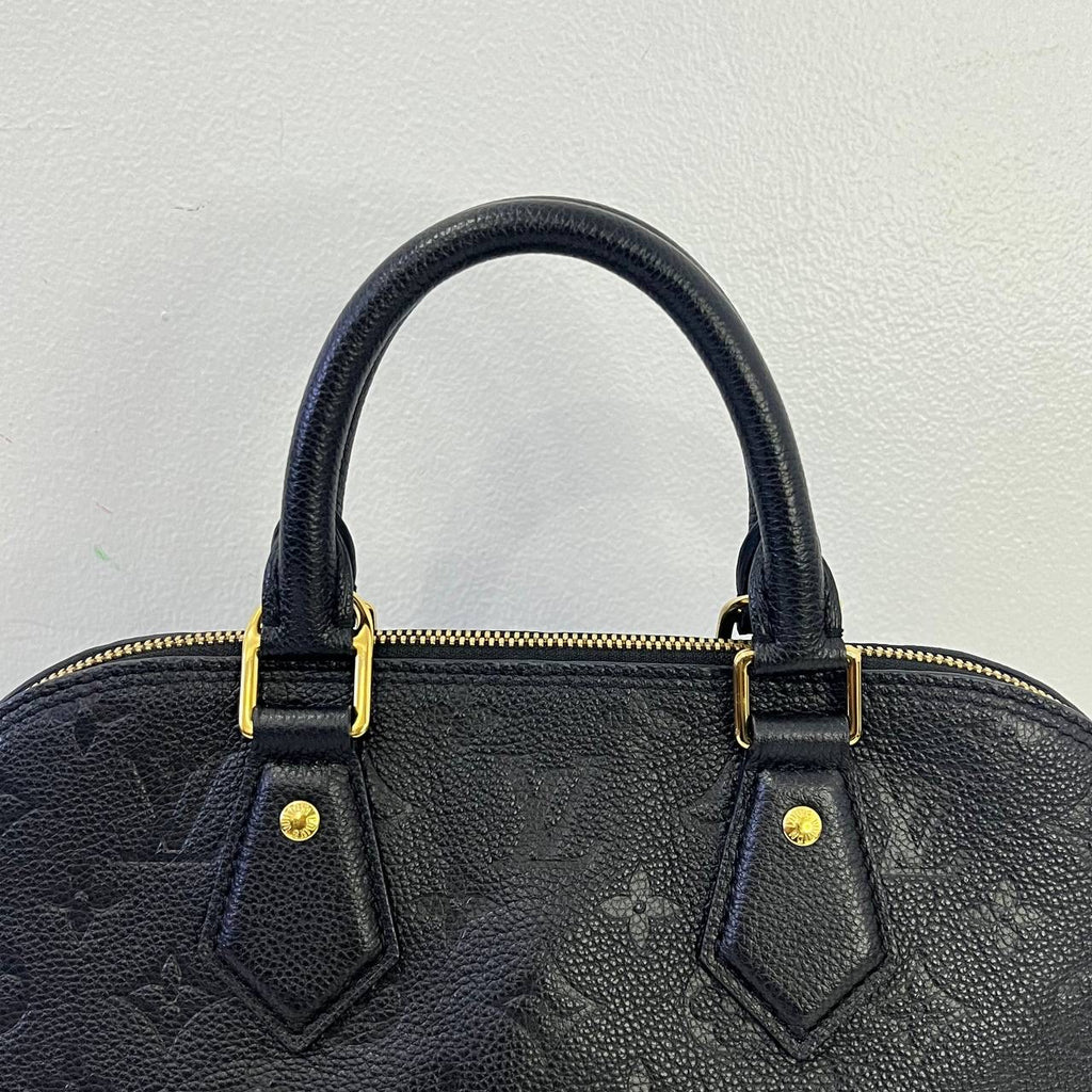 [PRE LOVED] Louis Vuitton Alma PM in Noir Empreinte Leather GHW (AR0260)