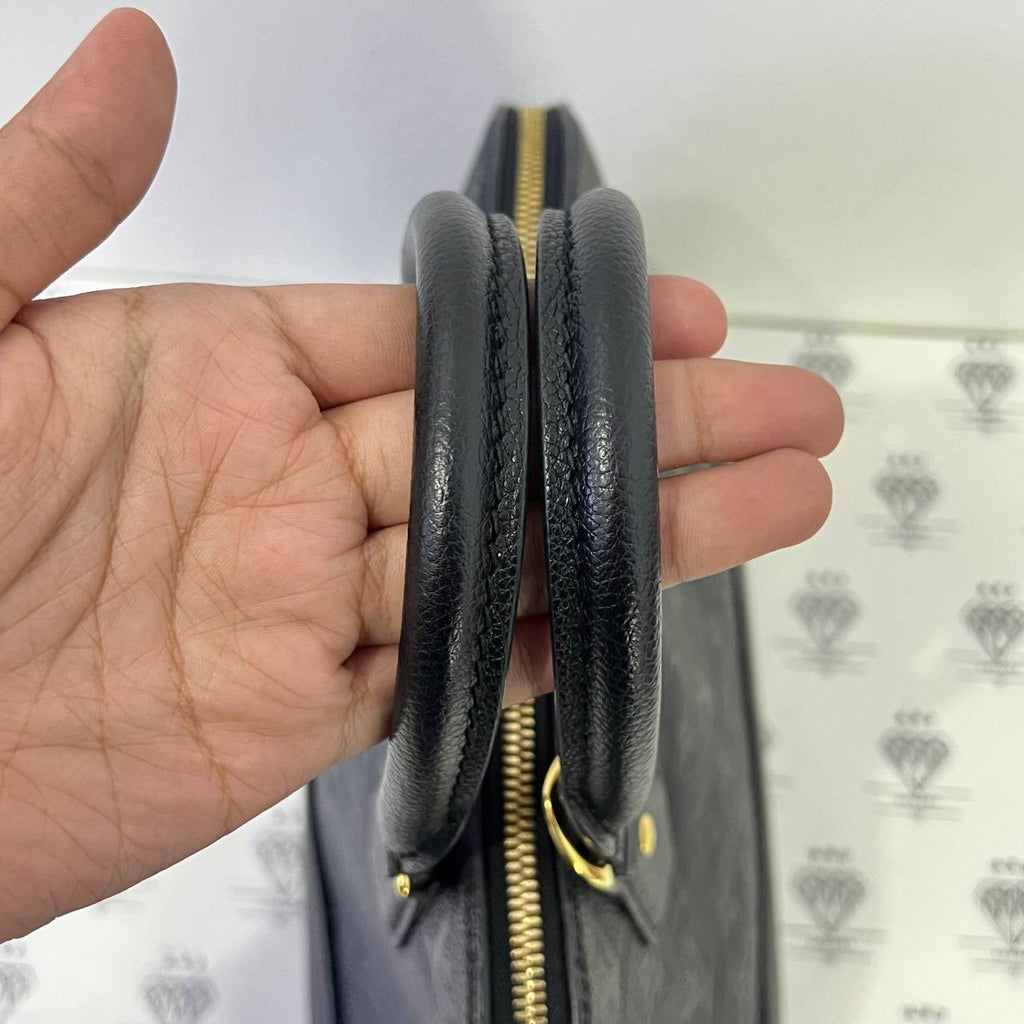 [PRE LOVED] Louis Vuitton Alma PM in Noir Empreinte Leather GHW (AR0260)