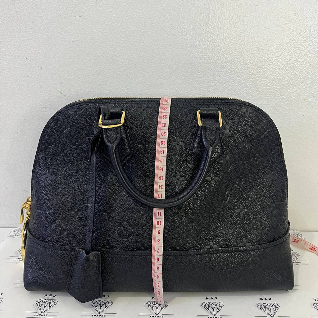 [PRE LOVED] Louis Vuitton Alma PM in Noir Empreinte Leather GHW (AR0260)