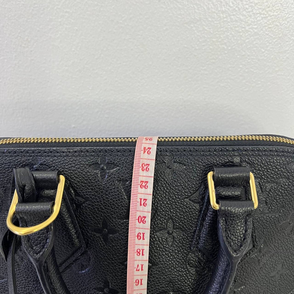 [PRE LOVED] Louis Vuitton Alma PM in Noir Empreinte Leather GHW (AR0260)