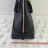 [PRE LOVED] Louis Vuitton Alma PM in Noir Empreinte Leather GHW (AR0260)