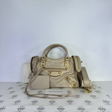 [PRE LOVED] Balenciaga Mini City Metallic Edge