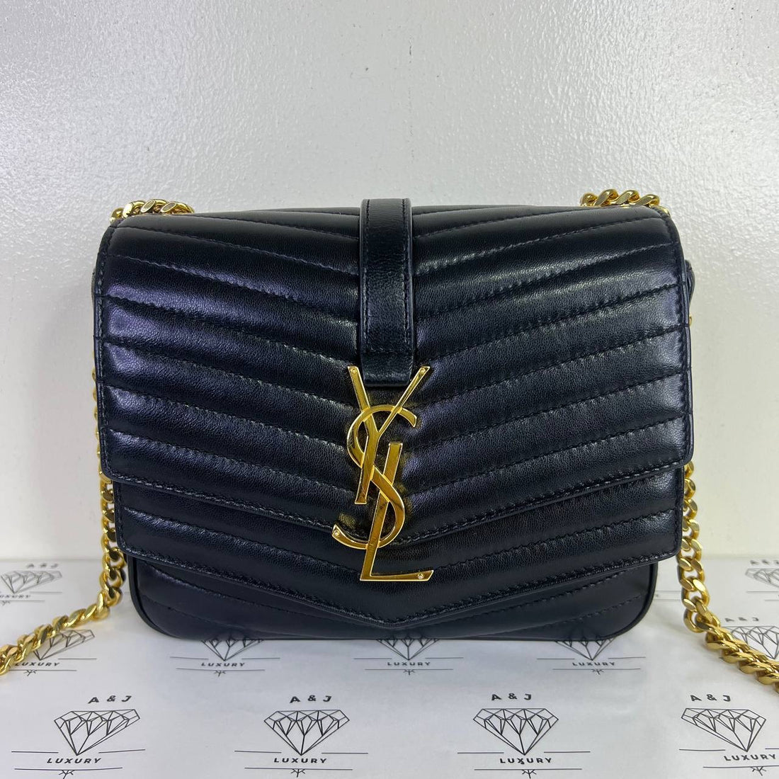 [PRE LOVED] YSL Sulpice in Black GHW